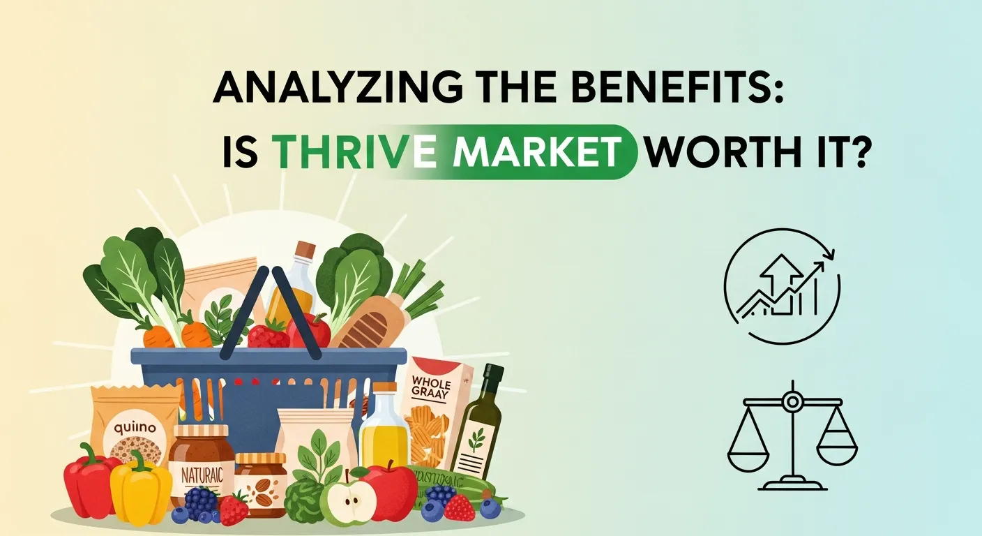 Analyzing the Benefits Is Thrive Market Worth It