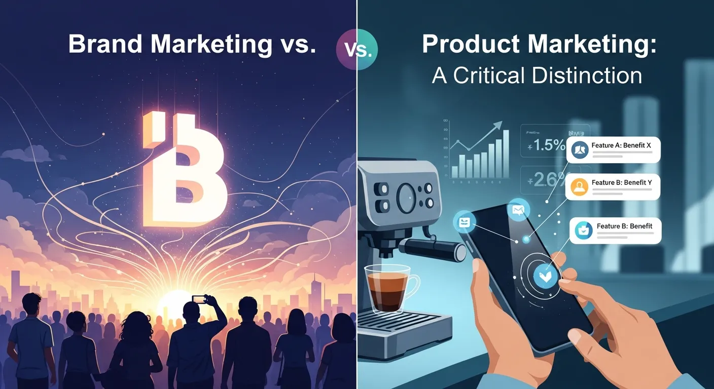 Brand Marketing vs. Product Marketing A Critical Distinction