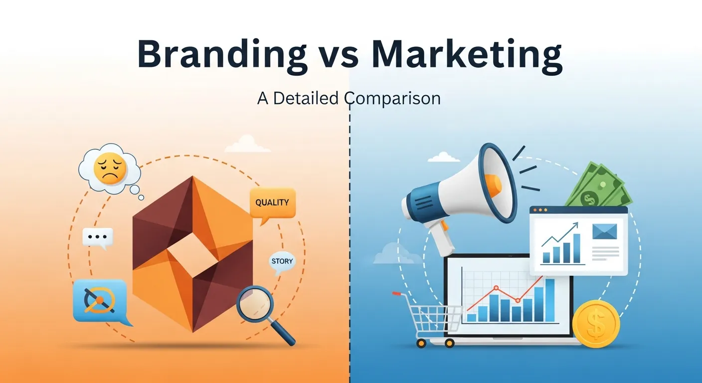 Branding vs Marketing A Detailed Comparison