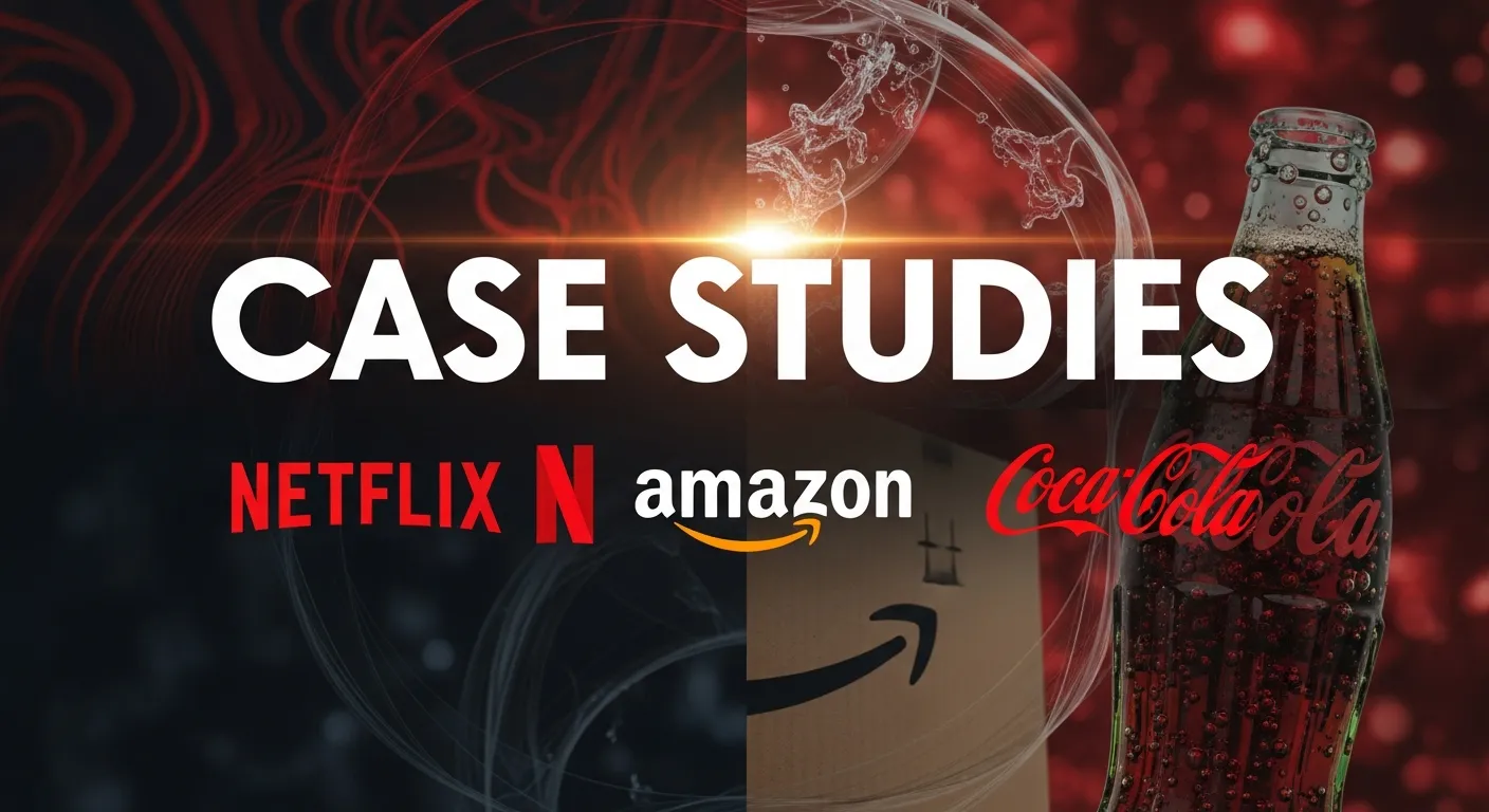 Case Studies Netflix, Amazon, Coca-Cola