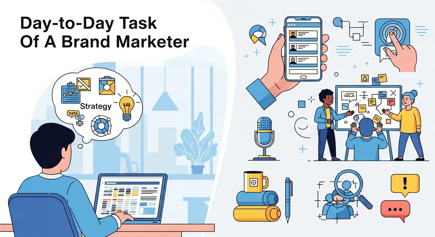 Day-to-Day Task Of A Brand Marketer| What does a brand marketer  do?
