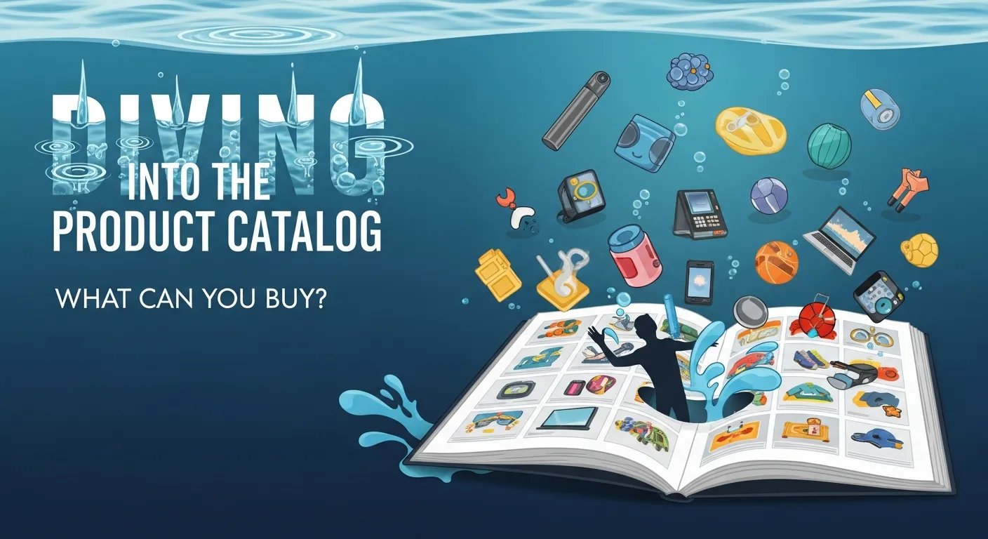 Diving into the Product Catalog What Can You Buy