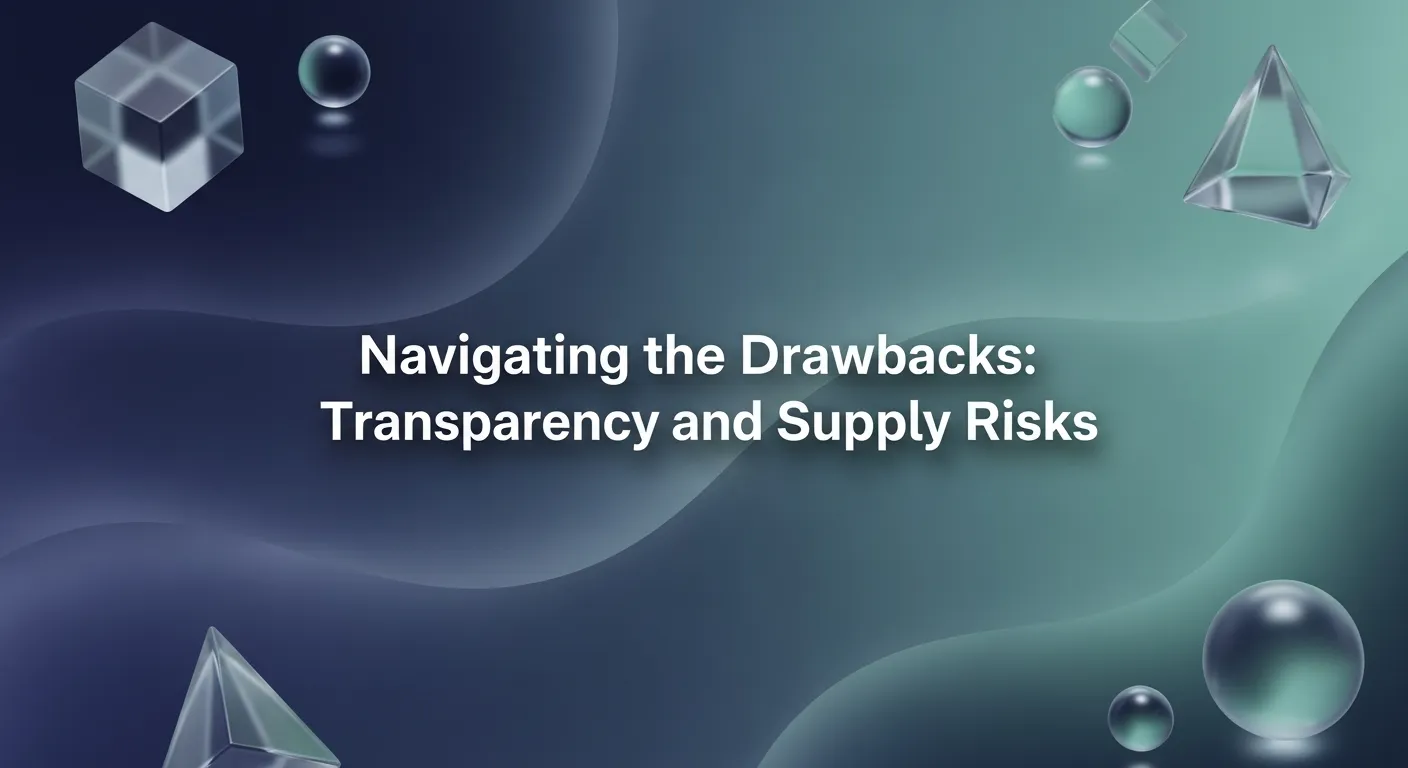 Navigating the Drawbacks Transparency and Supply Risks | Full Circle Market