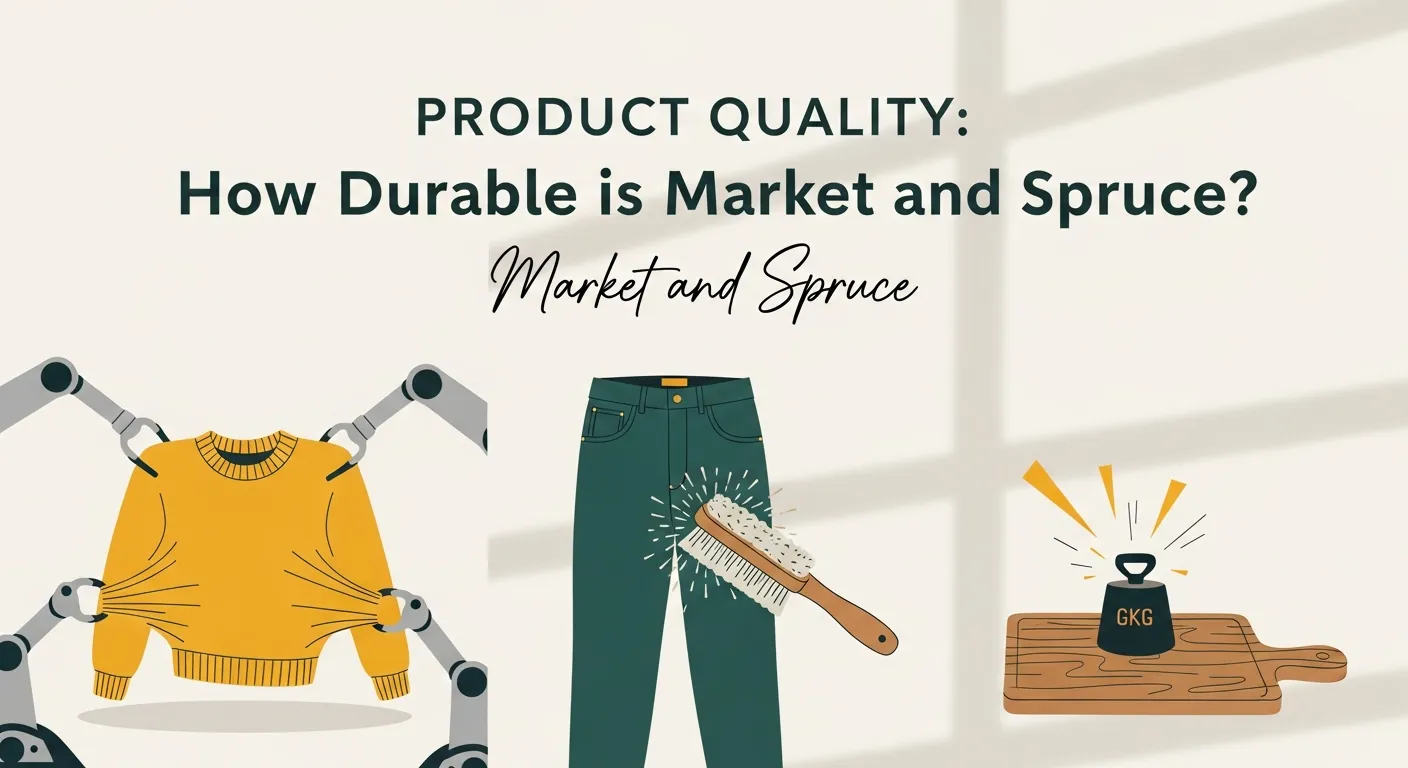 Product Quality How Durable is Market and Spruce