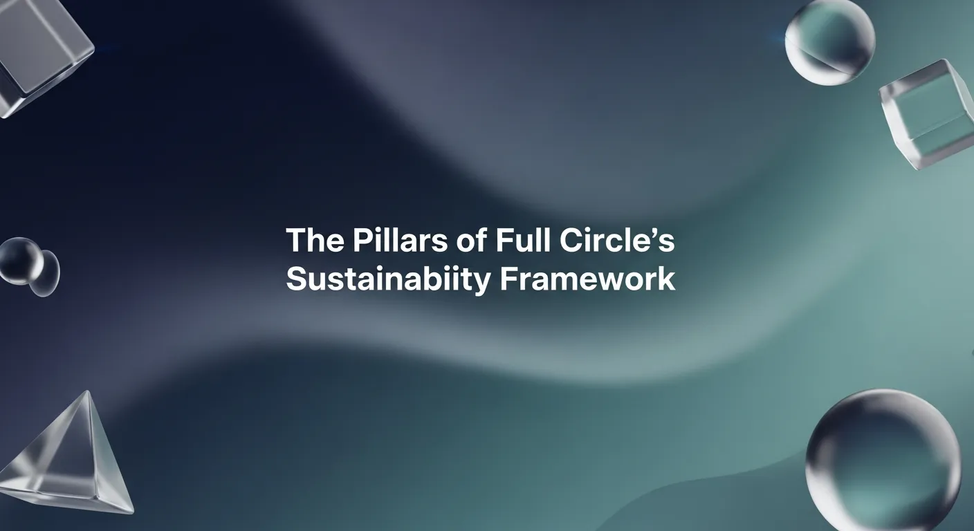 The Pillars of Full Circle's Sustainability Framework | Full Circle Market