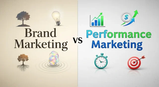 Brand Marketing vs Performance Marketing Brand Marketing vs Performance Marketing