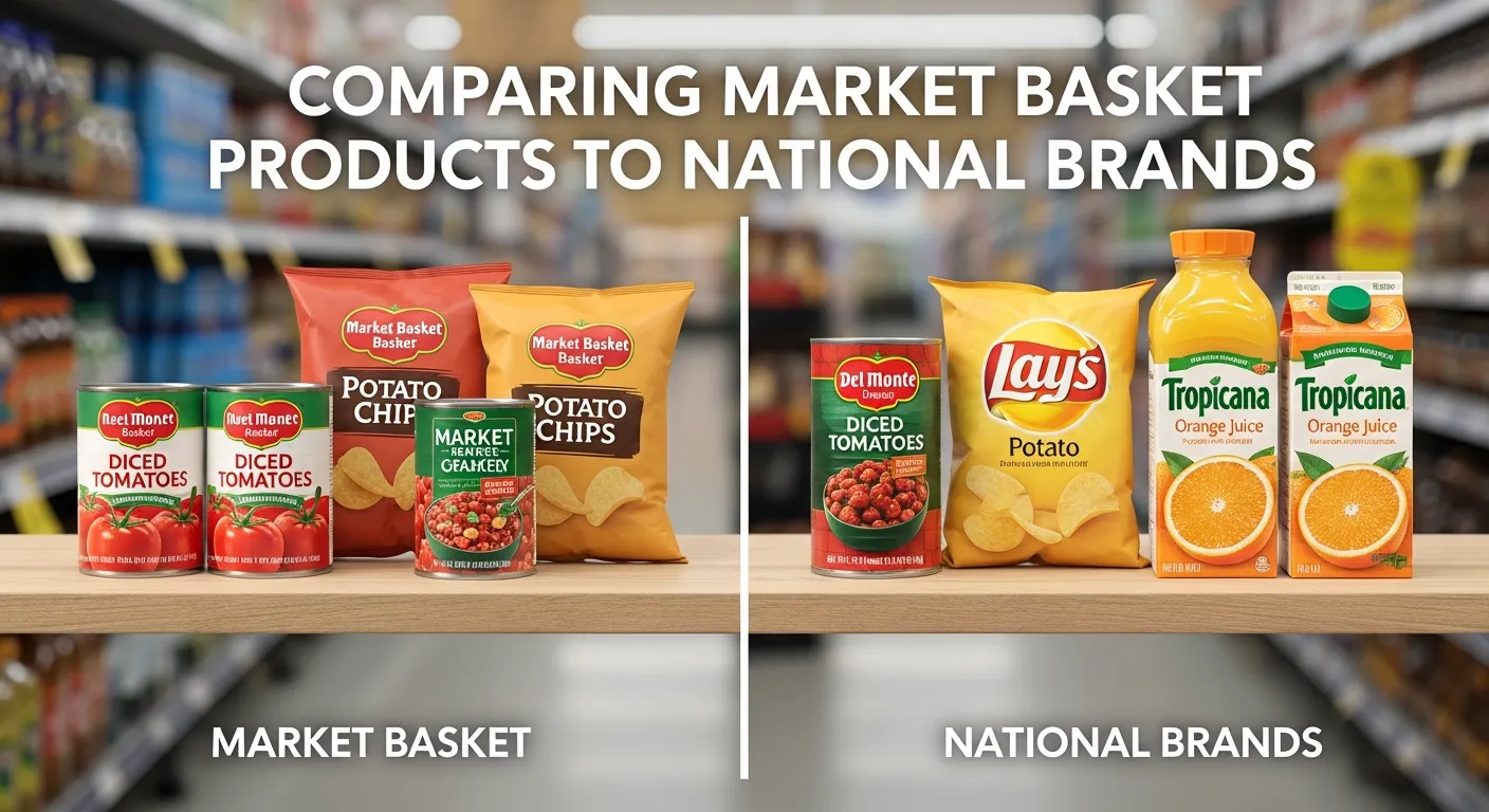 Who Makes Market Basket Brand Products