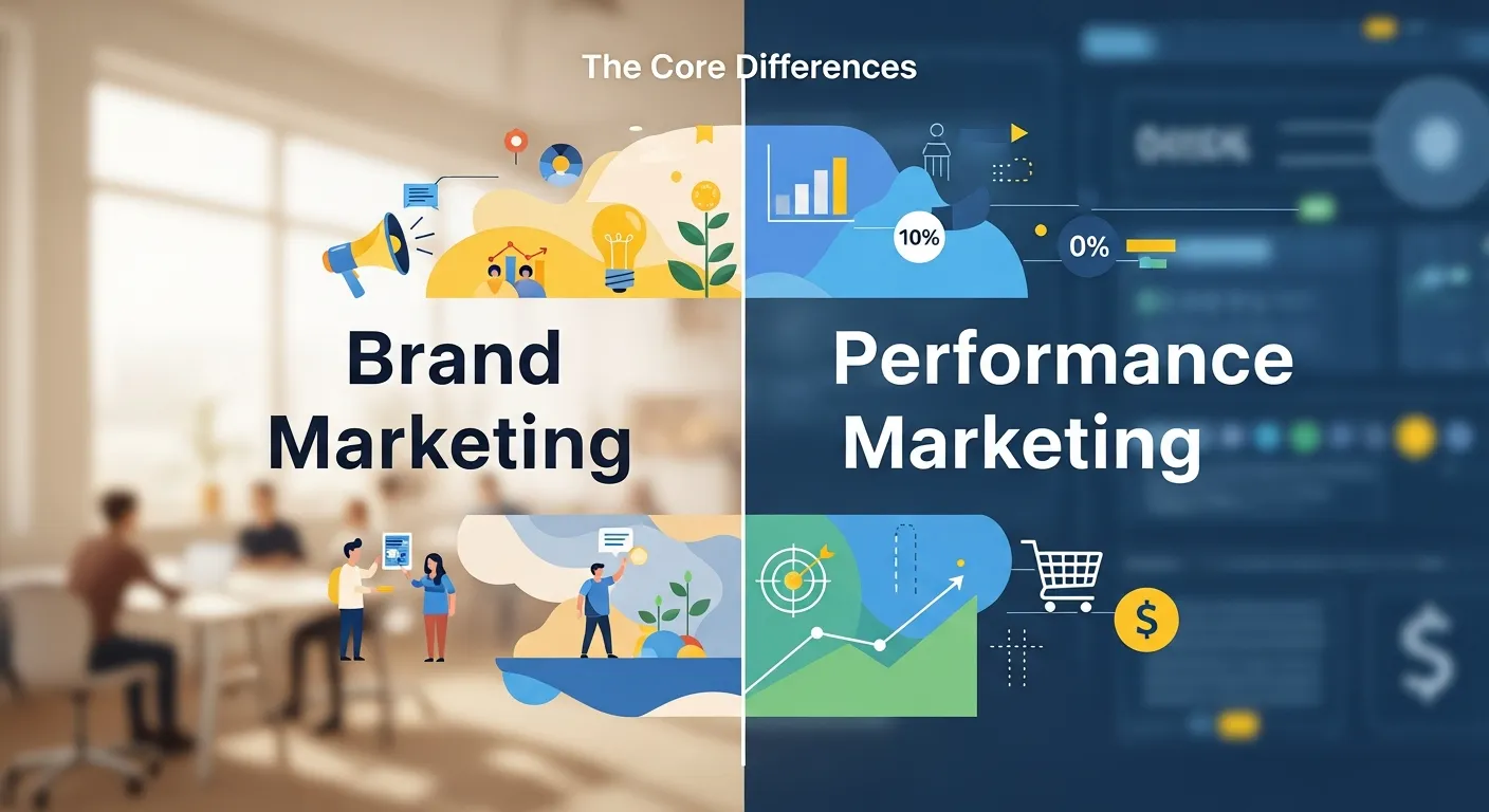 Brand Marketing vs Performance Marketing