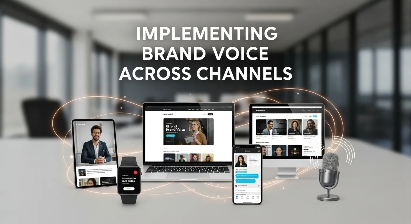 Implementing Brand Voice Across Channels