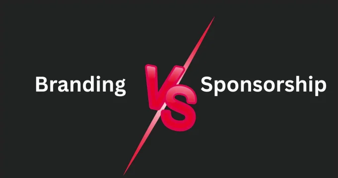 What is the difference between Branding and Sponsorship? branding