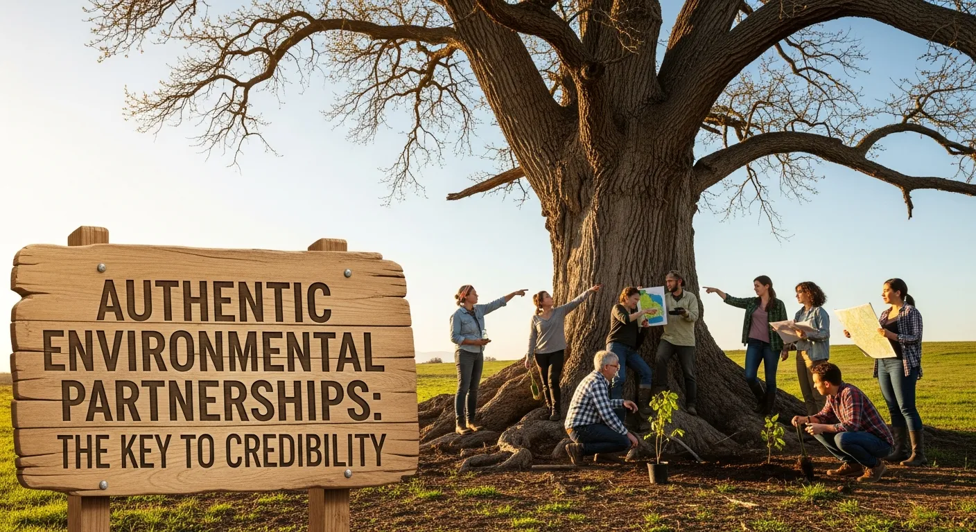 Authentic Environmental Partnerships The Key to Credibility - Baranded Sustainability