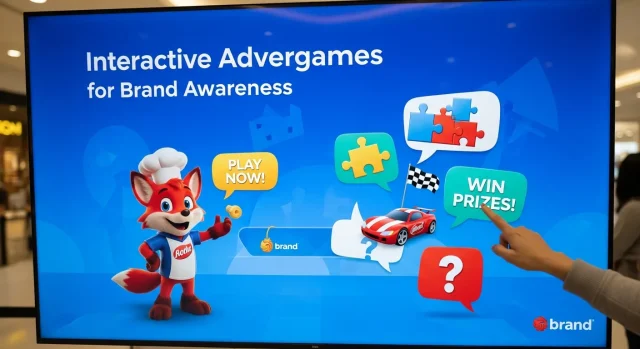 Interactive Advergames for Brand Awareness
