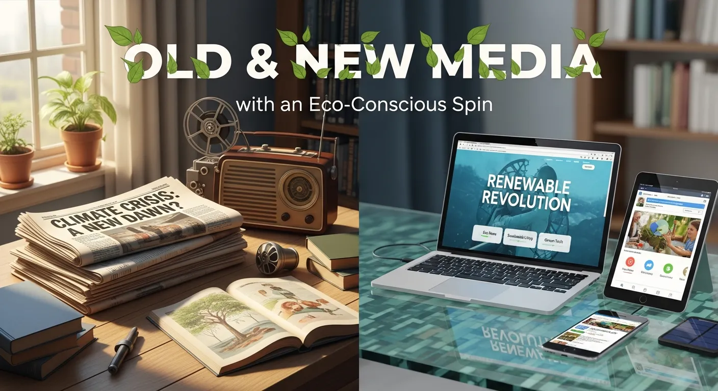 Old and New Media with an Eco-Conscious Spin - Branded Sustainability