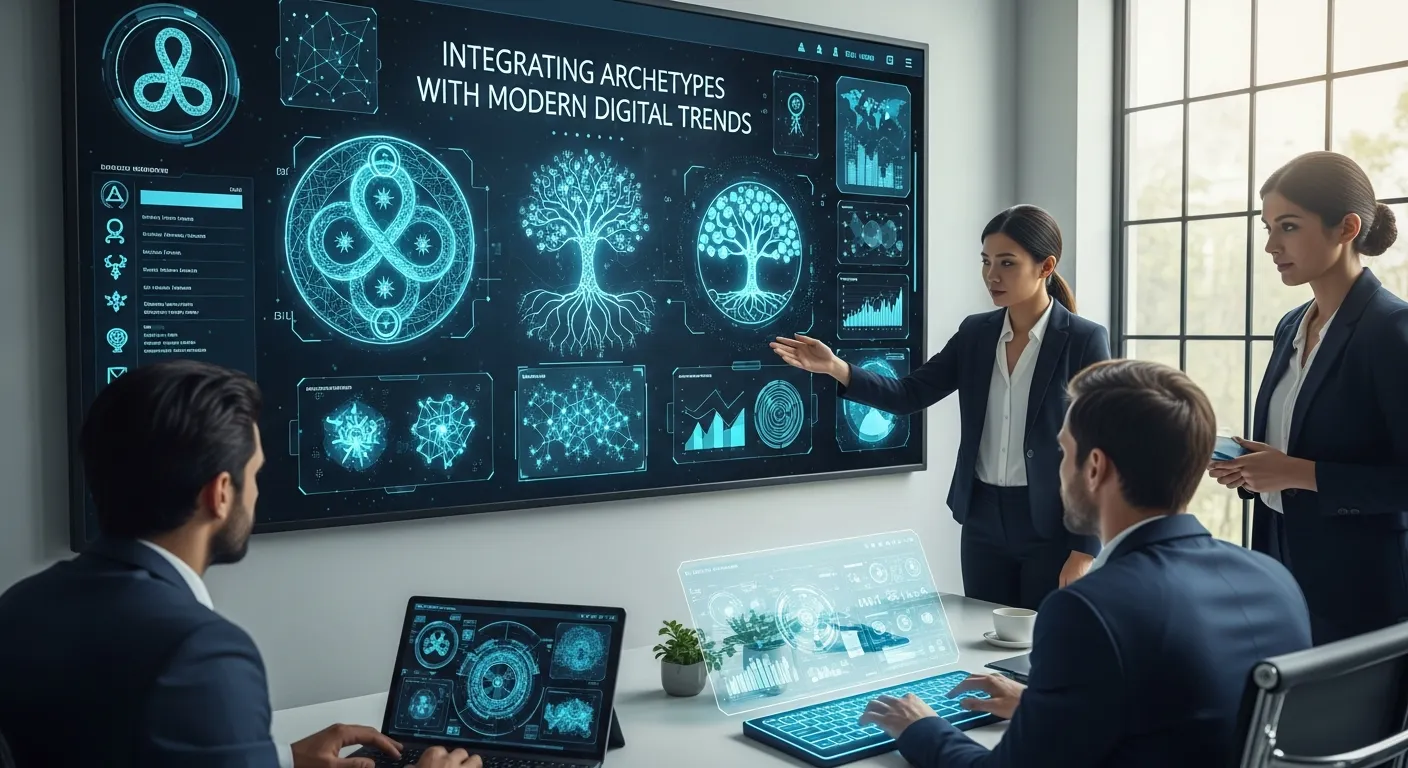 Integrating Archetypes with Modern Digital Trends