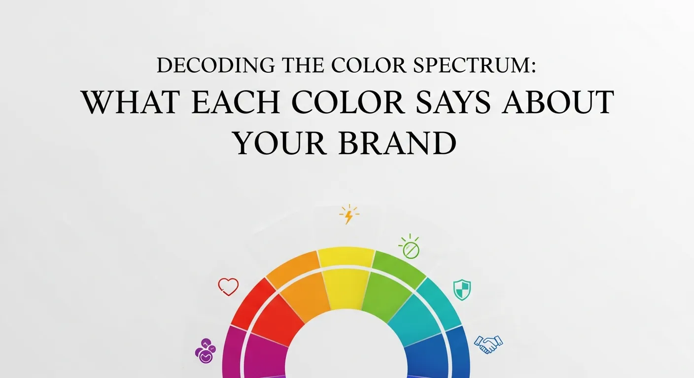 Decoding the Color Spectrum What Each Color Says About Your Brand
