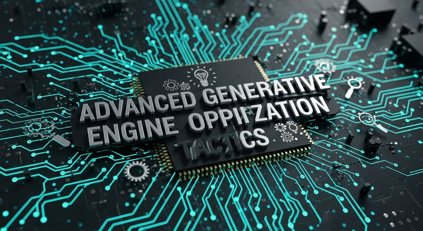 Advanced Generative Engine Optimization Tactics