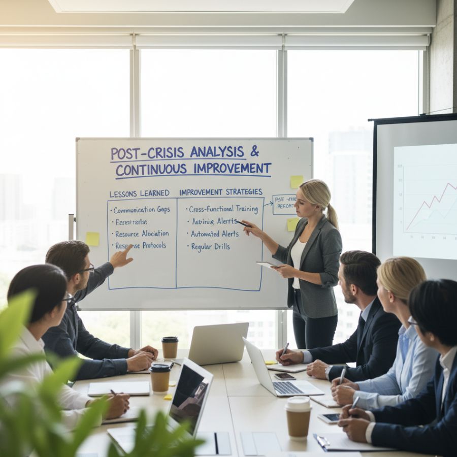 Conduct Post-Crisis Analysis and Continuous Improvement