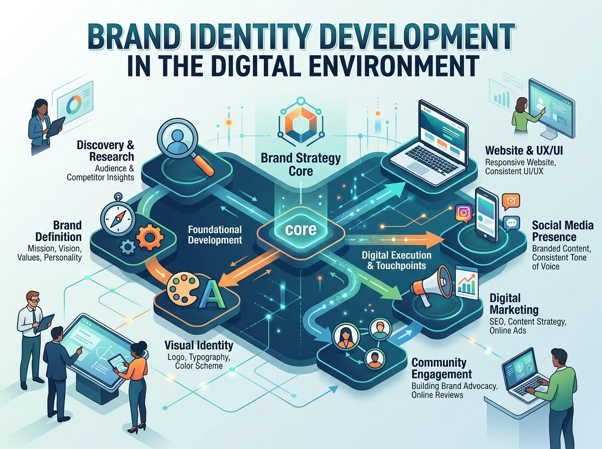 Brand Identity Development in the Digital Environment