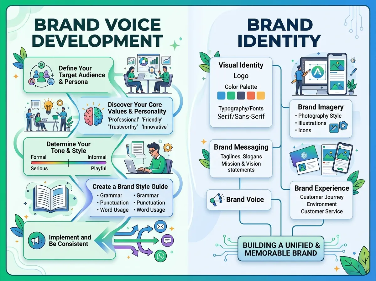 Brand Voice Development and Brand Identity
