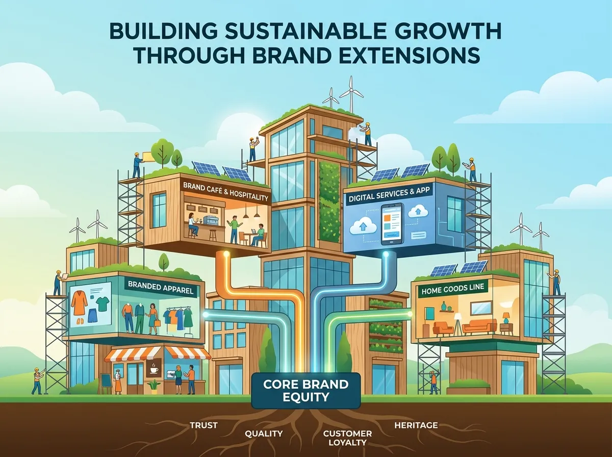Building Sustainable Growth Through Brand Extensions