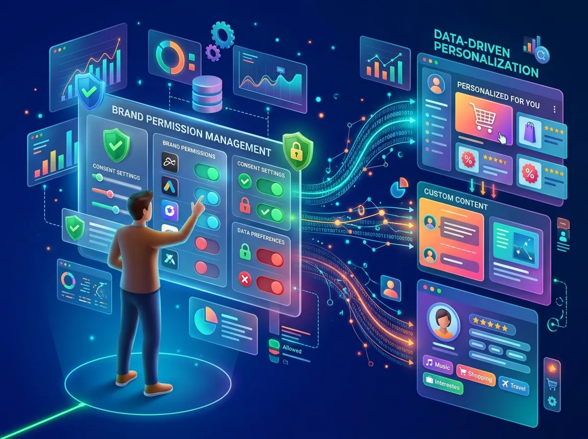 Data-Driven Personalization and Brand Permission Management